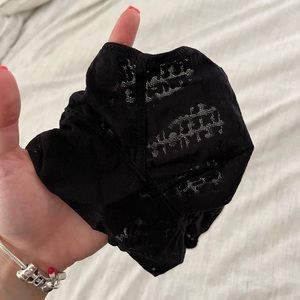 SKIMS logo triangle bralette